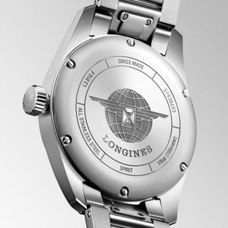 Longines - Spirit 40 mm Chronometer Stainless Green Dial Date - L38104036