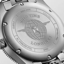 Load image into Gallery viewer, Longines - Spirit Zulu Time GMT 42 mm Black Dial Stainless Bracelet  - L38124536
