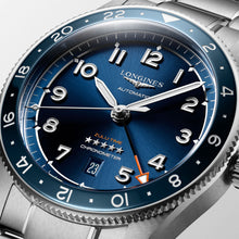 Load image into Gallery viewer, Longines - Spirit Zulu Time GMT 42 mm Blue Dial Bracelet - L38124936