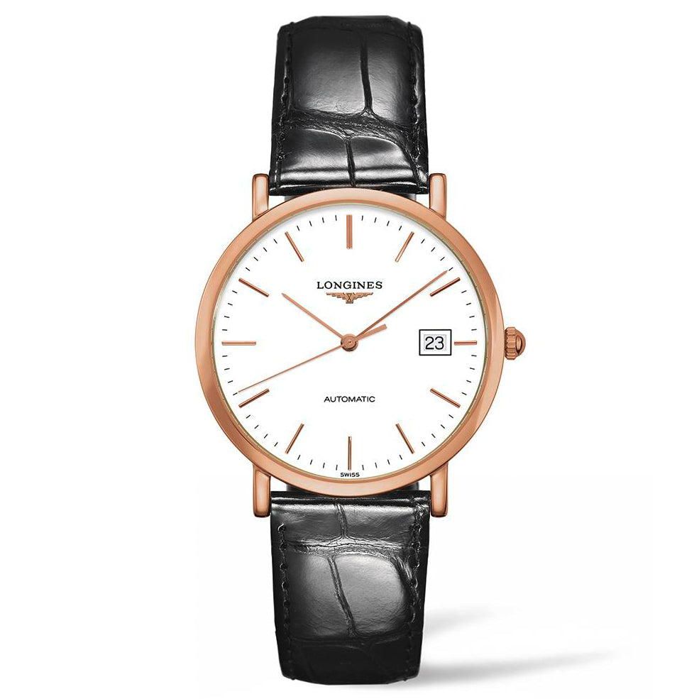 Longines Elegant Collection - 18KT Pink Gold watch 37mm