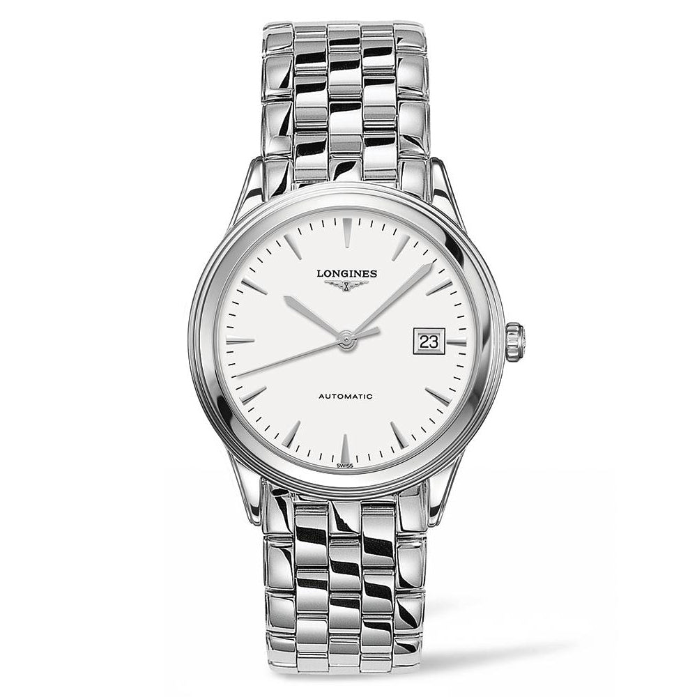 Longines Flagship 38.5 Automatic Stainless Steel White Dial Date