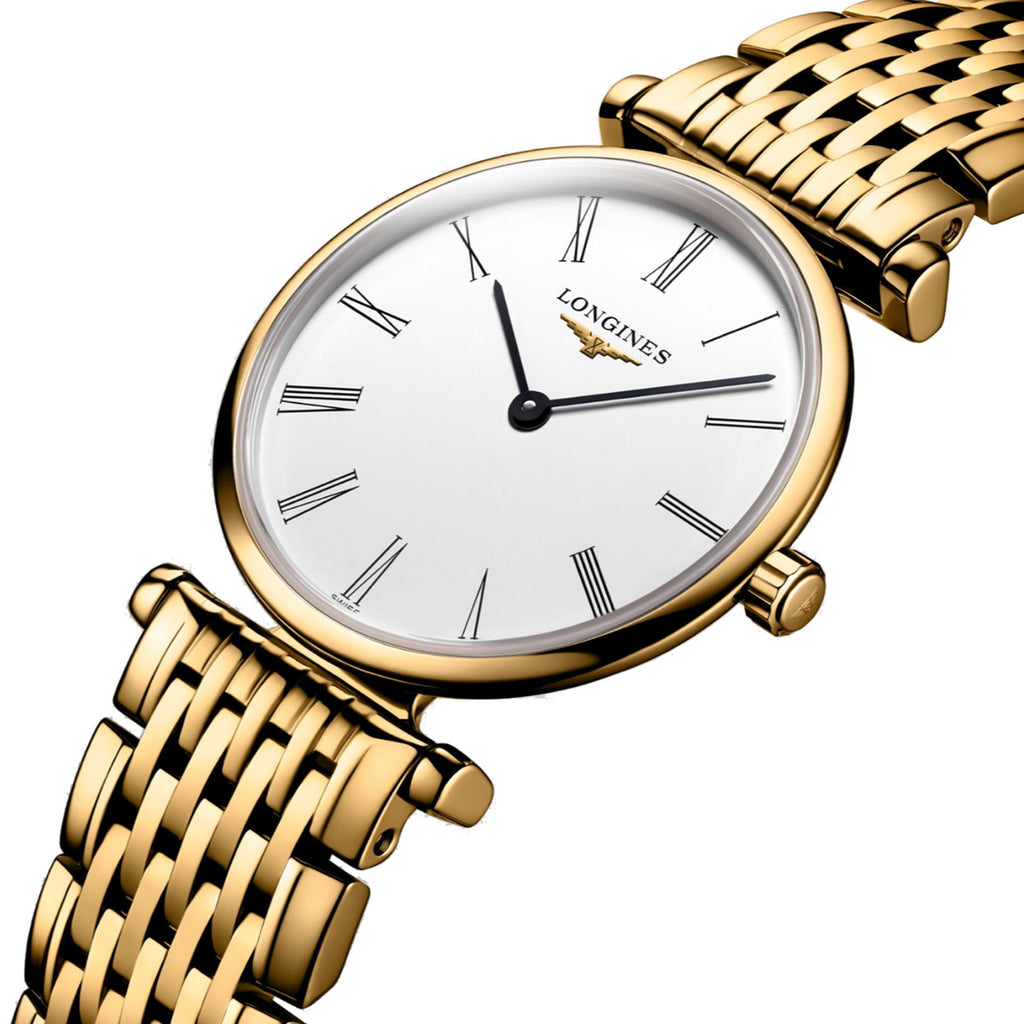 Longines - La Grande Classique De Longines 24 mm Yellow Gold PVD Women's - L42092118