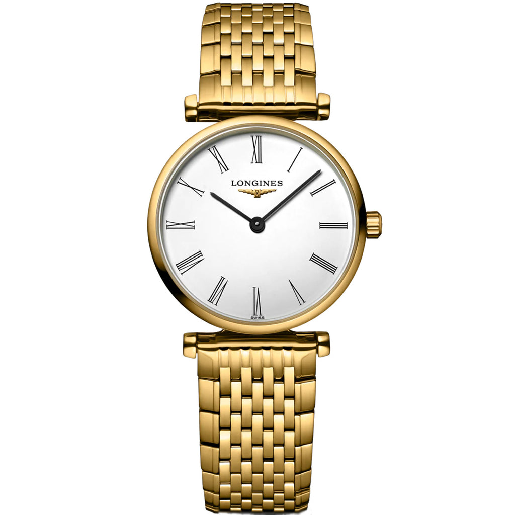 Longines - La Grande Classique De Longines 24 mm Yellow Gold PVD Women's - L42092118