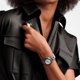 Longines - PrimaLuna 30mm Roman Numerals Stainless Bracelet - L81124716