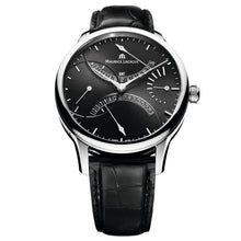 Load image into Gallery viewer, Maurice Lacroix - Masterpiece 43 mm Double Retrograde Black Dial - MP6518-SS001-330