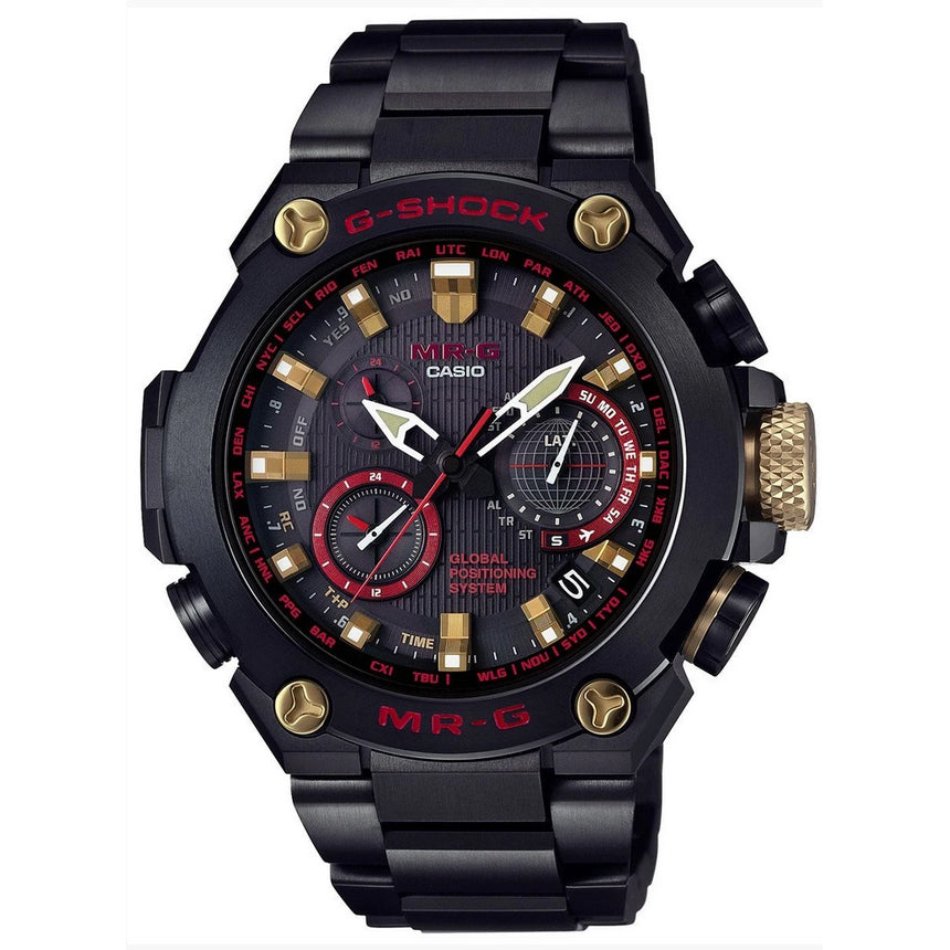 Casio G-Shock MR-G GPS Hybrid Wave Ceptor Titanium Watch MRGG1000B-1A4