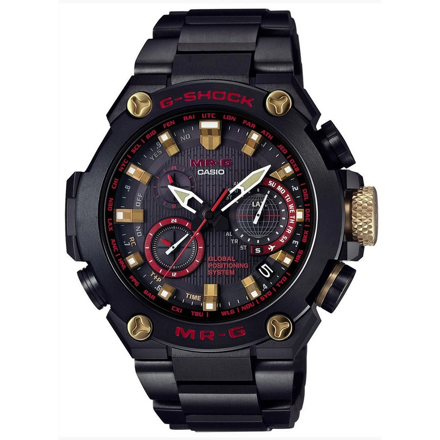 Casio G-Shock MR-G GPS Hybrid Wave Ceptor Titanium Watch MRGG1000B