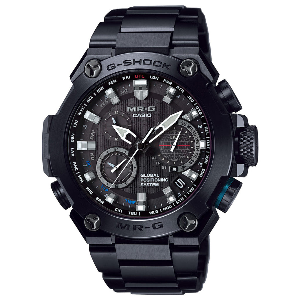 Casio G-Shock MR-G GPS Hybrid Wave Ceptor Titanium Watch MRGG1000B-1A
