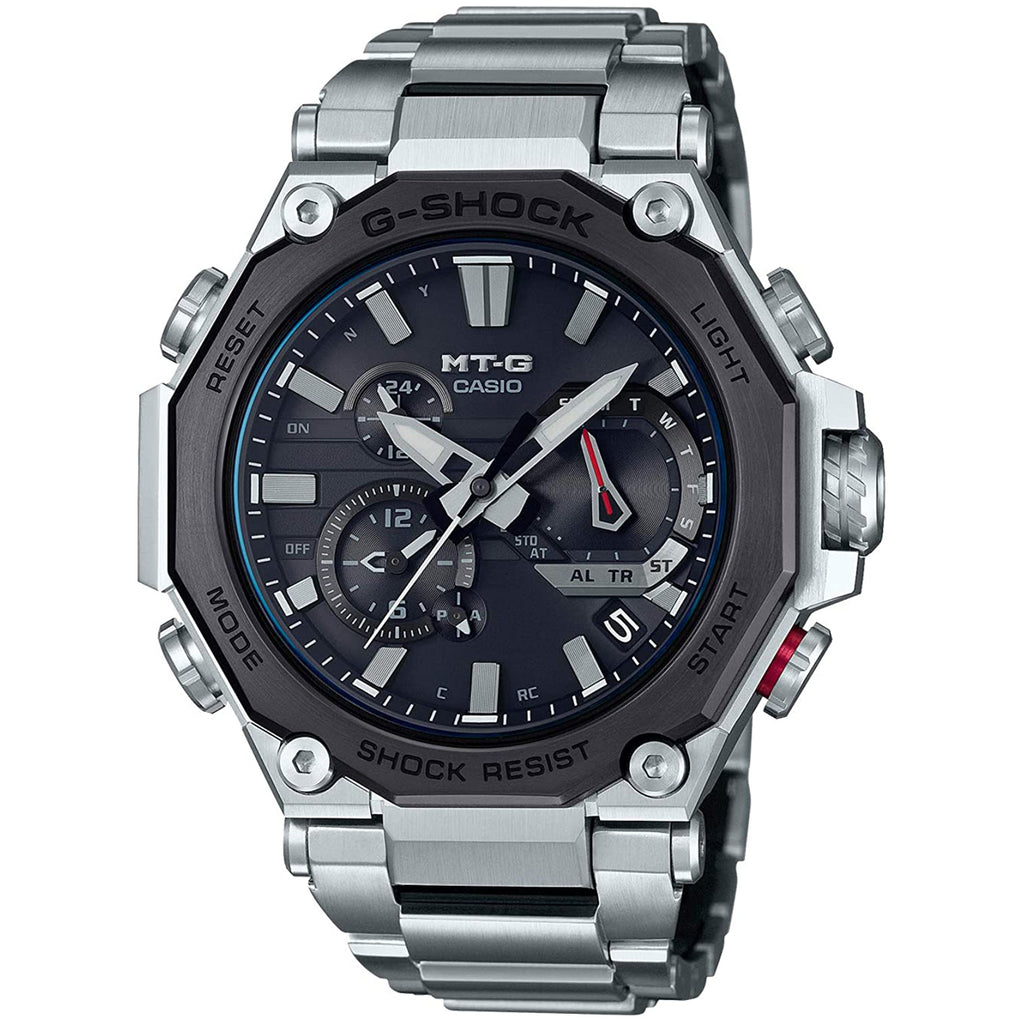 Casio G-Shock MTG-B2000D-1A Metal Carbon Core Guard, Tough Solar watch