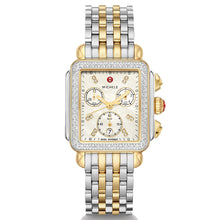 Load image into Gallery viewer, Michele - Deco Collection - Deco - Two Tone - Diamond - White MOP Dial - MWW06A000776