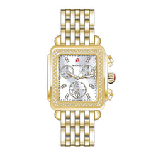 Load image into Gallery viewer, Michele - Deco Collection - Deco - Gold - Diamond - White MOP Dial - MWW06A000777