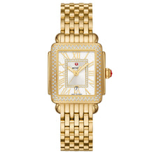 Load image into Gallery viewer, Michele - Deco Collection - Madison Mid - Gold - Diamond - White MOP Dial - MWW06G000003