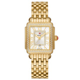 Michele - Deco Collection - Madison Mid - Gold - Diamond - White MOP Dial - MWW06G000003