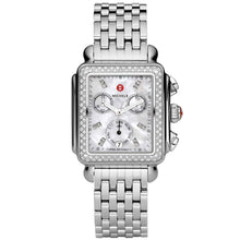 Load image into Gallery viewer, Michele - Deco Chronograph Diamond Dial Bezel Women&#39;s Day Date - MWW06P000099