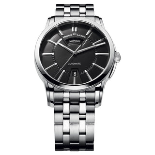 Maurice Lacroix - Pontos Day Date Black Dial Automatic 43mm - PT6158-SS002-33E