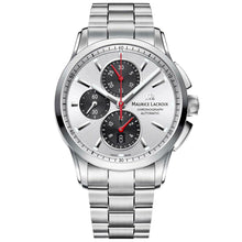 Load image into Gallery viewer, Maurice Lacroix - Pontos Automatic Chronograph  Silver Dial 43mm - PT6388-SS002-1