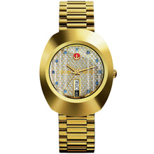 Load image into Gallery viewer, Rado - DiaStar The Original 36 mm Crystal Dial Gold PVD Day Date - R12413313