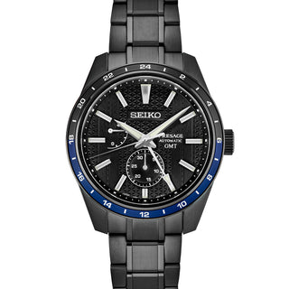 Seiko - Presage Sharp-Edged GMT Zero Halliburton Limited Edition - SPB271