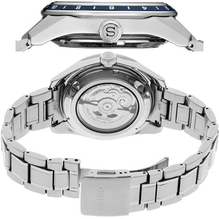 Seiko - Presage Sharp-Edged Series GMT Blue Dial & Bezel Limited Edition - SPB303