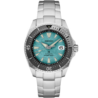 Seiko - Seiko - Prospex Titanium Blue Green Dial Special Edition Automatic Diver - SPB353