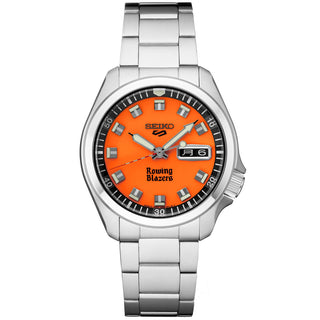Seiko - 5 Sports Rowing Blazers Collaboration Orange Limited Edition - SRPJ57