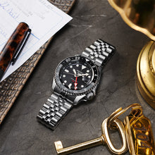 Load image into Gallery viewer, Seiko - 5 Sports SKX Black Dial Automatic Stainless Date GMT - SSK001