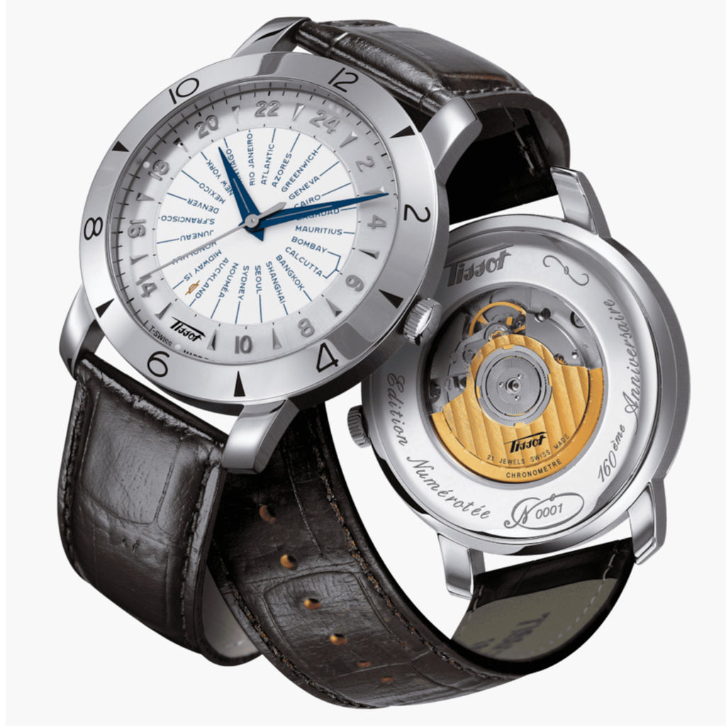 Tissot - Heritage Navigator Automatic 160th Anniversary GMT COSC - T0786411603700