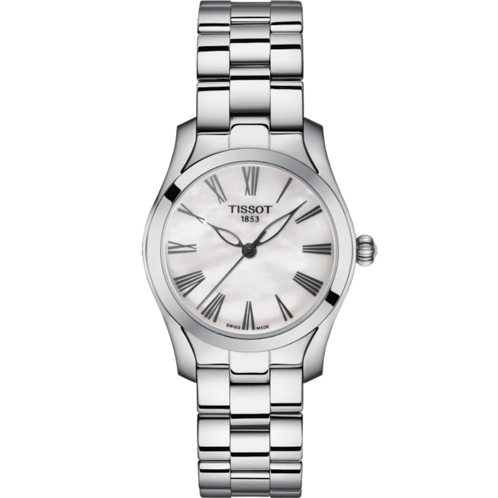 Tissot - T-Wave Mother of Pearl Stainless Roman Dial - T1122101111300