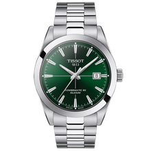Load image into Gallery viewer, Tissot - Gentleman 40 mm Powermatic 80 Green Dial Stainless - T1274071109101