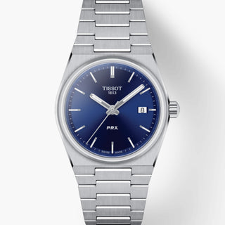 Tissot - PRX 35 mm Quartz Blue Dial Stainless Bracelet Date - T1372101104100