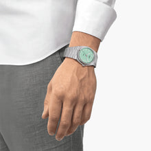 Load image into Gallery viewer, Tissot - PRX 40 mm Quartz Light Green Dial Stainless Bracelet Date - T1374101109101