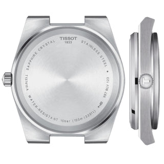 Tissot - PRX 40 mm Quartz Light Green Dial Stainless Bracelet Date - T1374101109101