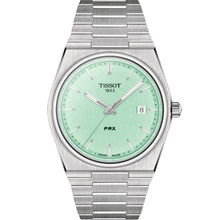 Load image into Gallery viewer, Tissot - PRX 40 mm Quartz Light Green Dial Stainless Bracelet Date - T1374101109101
