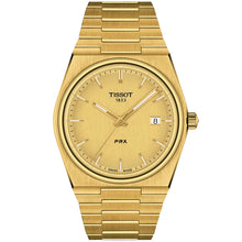 Load image into Gallery viewer, Tissot - PRX 40 mm Quartz Champagne Dial Yellow Gold PVD Case - T1374103302100