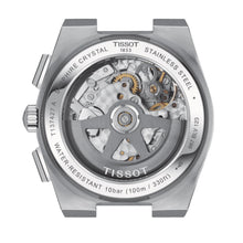 Load image into Gallery viewer, Tissot - PRX Automatic Chronograph White Dial Black Registers - T1374271101100