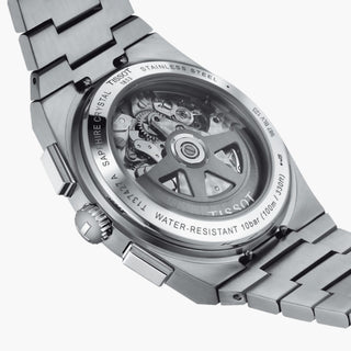 Tissot - PRX Automatic Chronograph White Dial Black Registers - T1374271101100