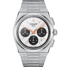 Load image into Gallery viewer, Tissot - PRX Automatic Chronograph White Dial Black Registers - T1374271101100