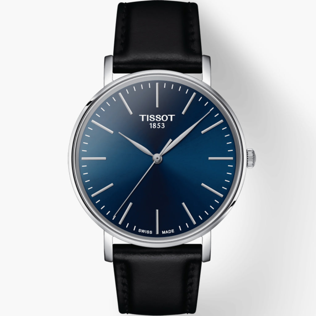 Tissot - "Everytime" Classic Stainless Steel Blue Dial - T1434101604100