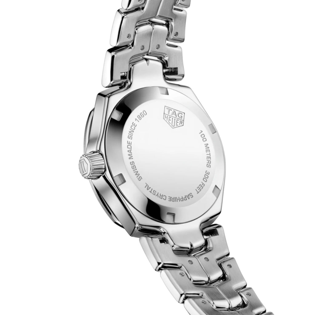 Tag Heuer - Link 32 mm Mother of Pearl Women's Stainless Bracelet - WBC1310.BA0600