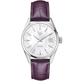 TAG Heuer - Carrera 36 mm Women's Mother of Pearl Dial - WBK1311.FC8261