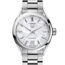 Load image into Gallery viewer, TAG HEUER CARRERA Mother of Pearl Automatic Watch - WBN2410.BA0621