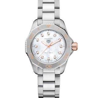 TAG Heuer - Aquaracer 30 mm Women's Professional 200 Mother of Pearl Diamond - WBP1450.BA0622