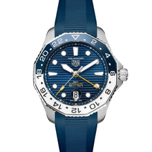 Load image into Gallery viewer, Tag Heuer - Aquaracer 43 mm GMT Professional 300 Blue Rubber - WBP2010.FT6198
