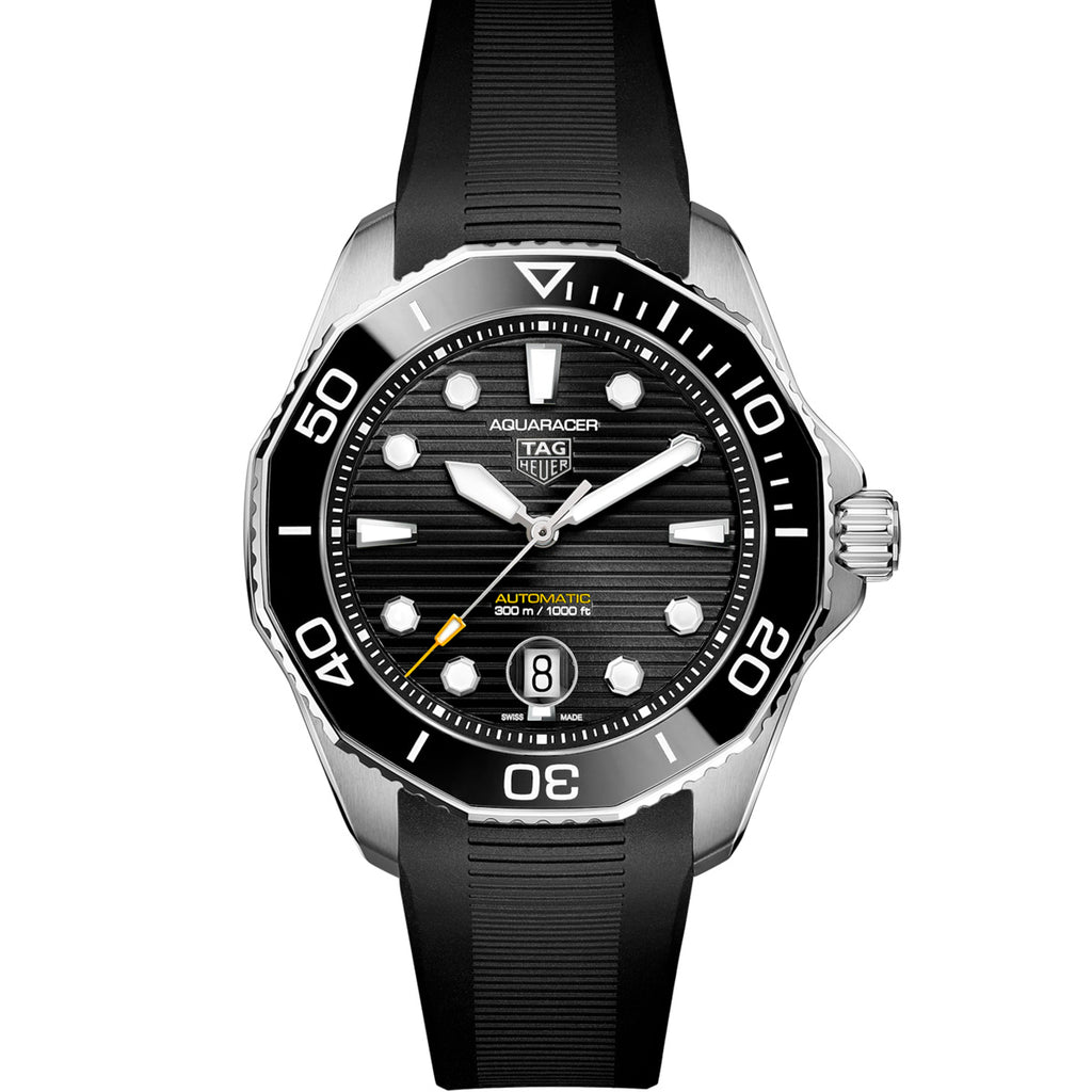 Tag Heuer - Aquaracer 43 mm Professional 300 Automatic Rubber - WBP201A.FT6197