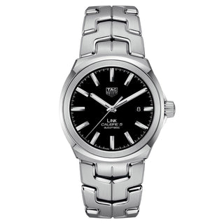 TAG Heuer - Link 41 mm Black Dial Caliber 5 Automatic - WBC2110.BA0603