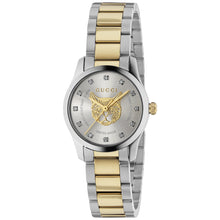 Load image into Gallery viewer, Gucci G-Timeless Iconic 27 mm Silver Diamond Feline Dial - YA1265016