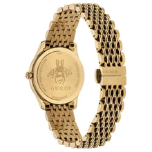 Load image into Gallery viewer, Gucci - G-Timeless Slim 29 mm Yellow Gold Bee Seconds Hand - YA1265021