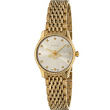 Gucci G-Timeless Slim 29 mm Yellow Gold Bee Seconds Hand - YA1265021