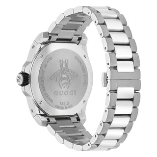 GUCCI Dive 45 mm M3 Green Red Bezel Multi-Color Dial Steel Bracelet - YA136222