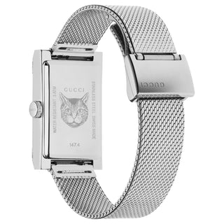 Gucci G-Frame 34 mm Women's Green Red Mother of Pearl Bees Dial - YA147401